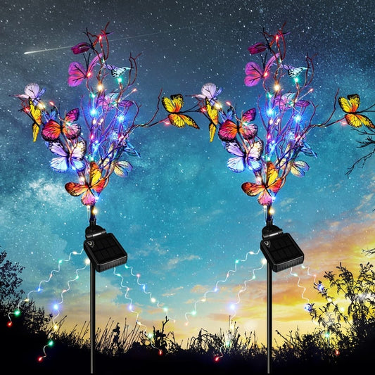 🔥Last Day 70% OFF--Solar Outdoor Butterfly Lights