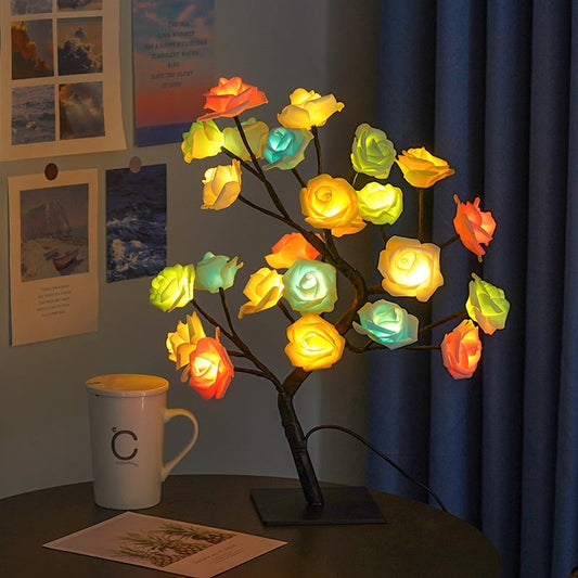 Last Day 49% OFF -  Forever Rose Tree LampTM