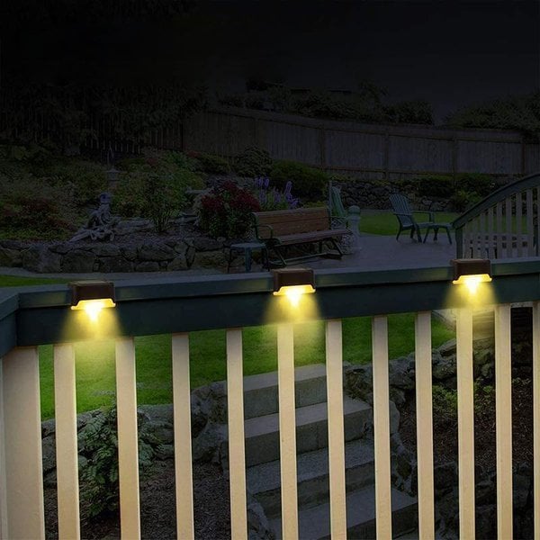 LED Solar Lamp Path Staircase Outdoor Waterproof Wall Light🔥BUY 3 GET 2 FREE