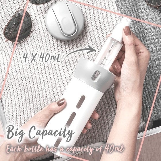 (Summer Hot Sale-40% OFF)4 in 1 Travel Bottle