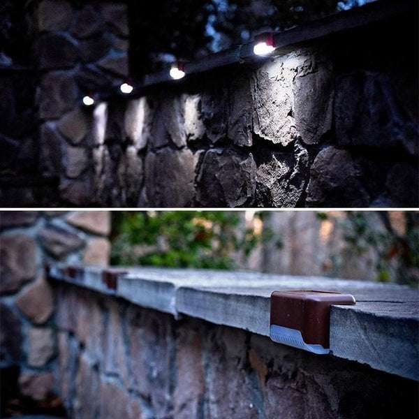 LED Solar Lamp Path Staircase Outdoor Waterproof Wall Light🔥BUY 3 GET 2 FREE